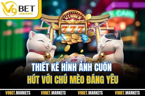 Thiết kế hình ảnh cuốn hút với chú mèo đáng yêu