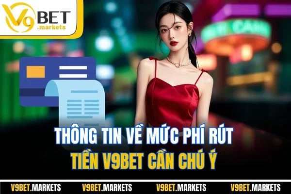 Thông tin về mức phí rút tiền V9bet cần chú ý